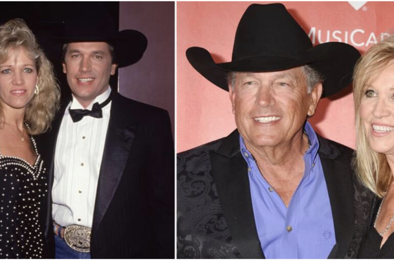 George Strait celebrates 50-year marriage with his high school sweetheart, stops concert to dedicate song to her