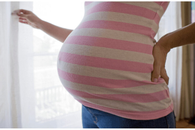 13-year-old girl shows off her baby bump after getting pregnant with 10-year-old boyfriend’s child