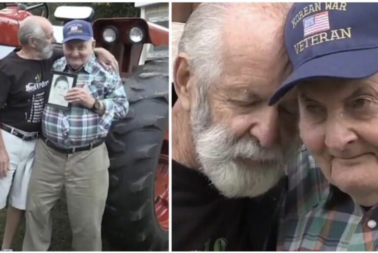 Man reunited with baby brother nearly 80 years after he was taken from his arms and placed for adoption
