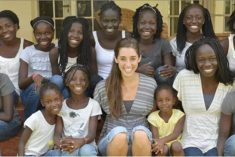 Single woman adopts 13 kids and devote her whole life to them, then give birth to biological baby soon after