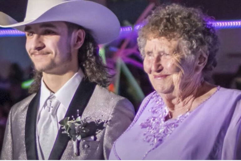 High-school senior takes his 92-year-old great-grandma to prom & I think he deserves all the praise in the world
