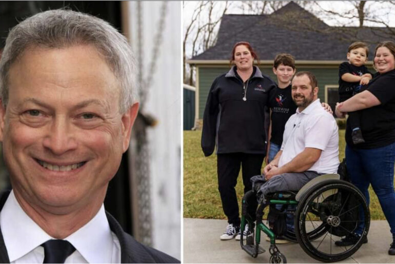 Veteran who nearly lost life in Afghanistan receives keys to mortgage-free home from Gary Sinise Foundation