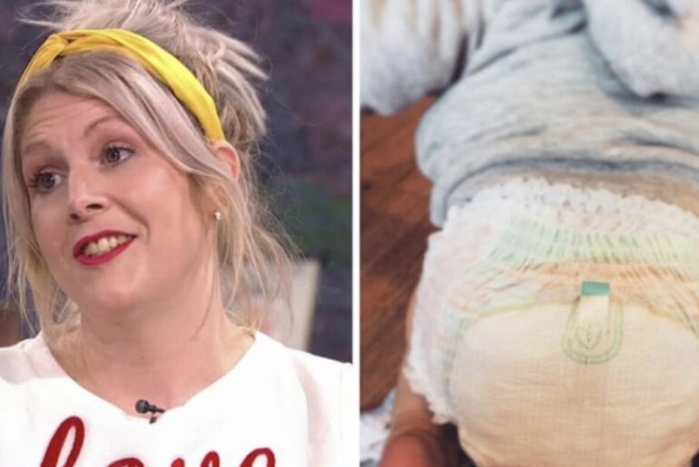 Mom says parents shouldn't change their kid's diapers without their