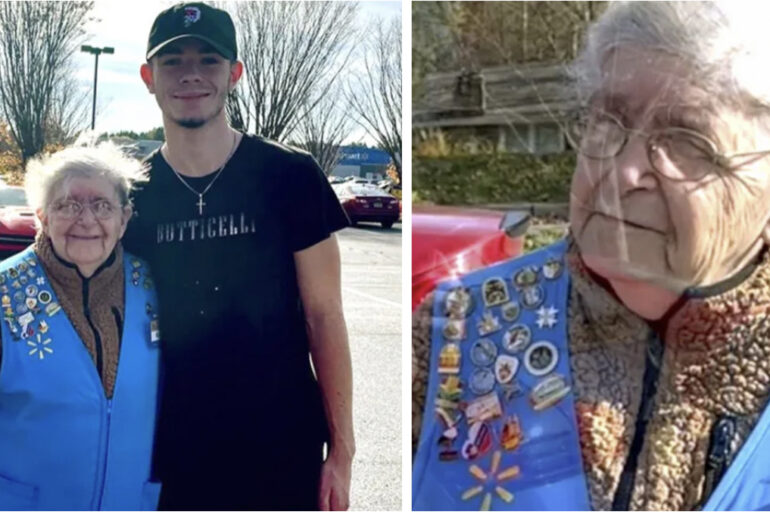 Teen raises $186,000 for 81-year-old Walmart worker so she can pay off her mortgage and finally retire