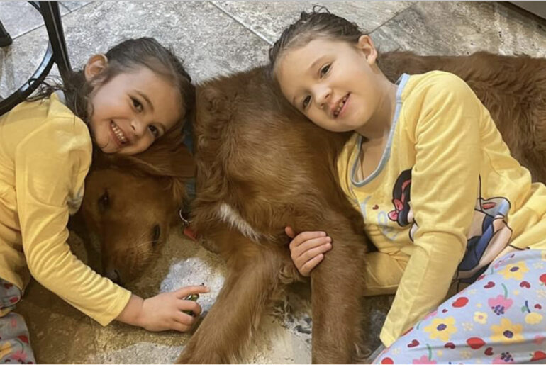 Sisters who went missing with their pet dog finally found safe – enjoy tearful reunion with parents