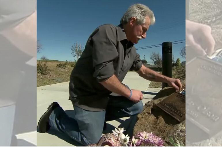 Dad secretly sets up memorial for his son – 13 years later, he finds a note from a billionaire