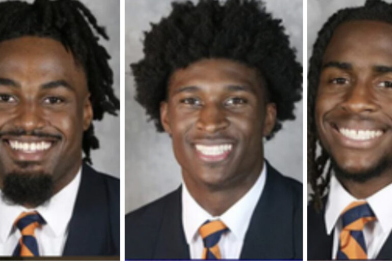 Three football players from same university team shot dead after school trip – ex-player in custody