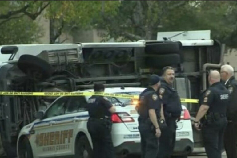 Church bus carrying 12 young children flips, but all survive – “Everything was in God’s hands”