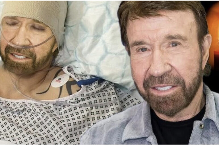Chuck Norris is fi-ghting for his Iife. Prayers needed