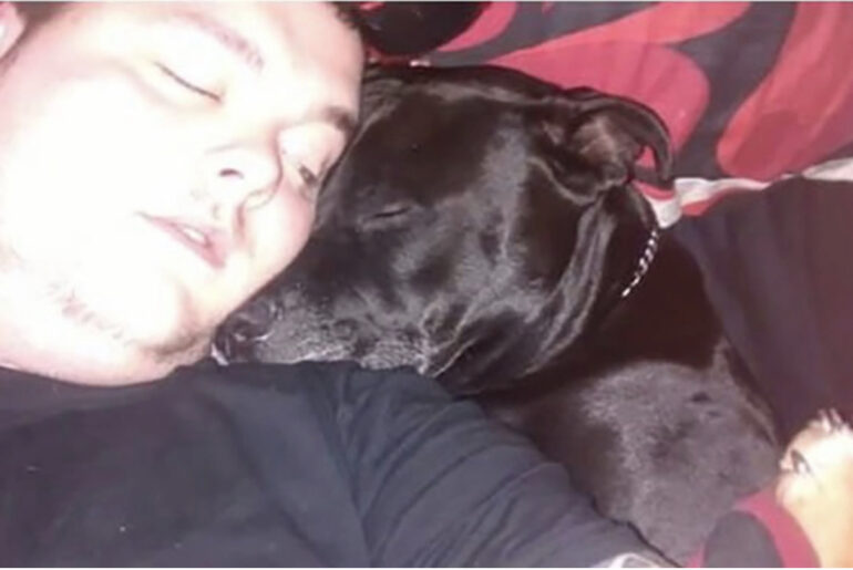 Man decides to take his own life – then he realizes what’s in his dog’s mouth