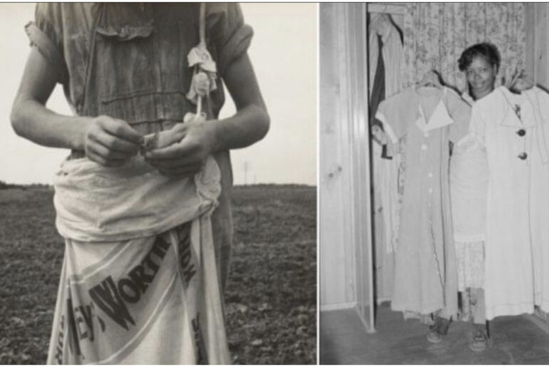 How Flour Sack Dresses Predated the Great Depression