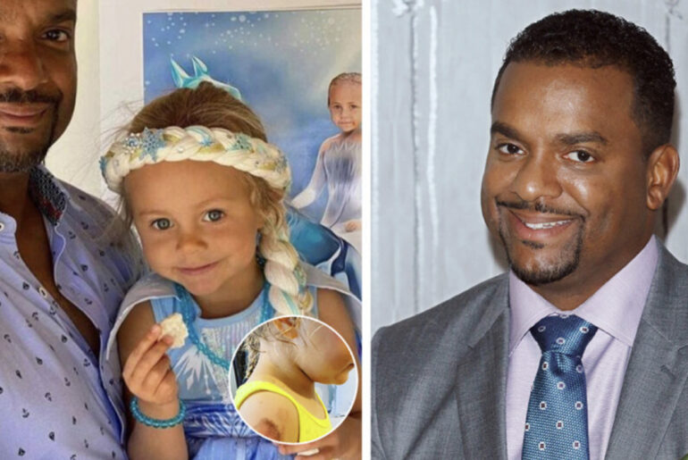 ‘Fresh Prince’ star Alfonso Ribeiro shares devastating photo of his daughter 1 day before her 4th birthday