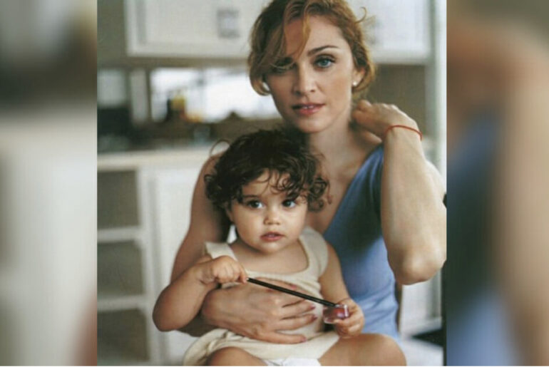 Madonna’s children are all grown up, her daughter looks exactly like her