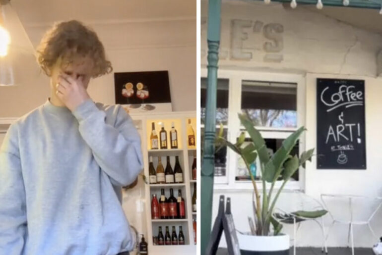 Teen who just finished high school opens cafe – is left heartbroken when no customers show