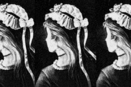 Only geniuses can see the double images in this portrait from 1888: Can you?