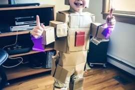 Kids Mock Needy Classmate for Cheap Halloween Costume until Principal Shows up Wearing the Same…Story of the Day