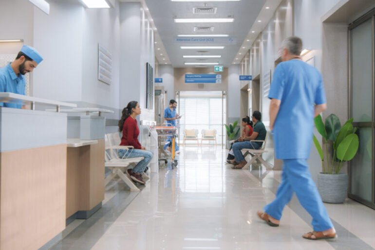 Image of doctor and nurse in ‘training’ gets internet hate