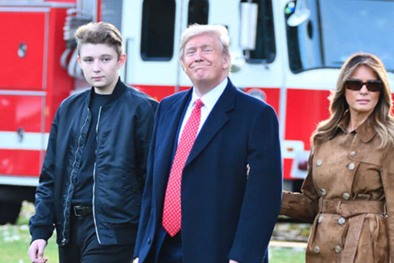 Fans shocked by Barron Trump’s transformation after US election
