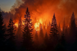 Amid the Los Angeles wildfires, the business tycoon shares how the ‘miracle’ property remained completely ‘untouched’