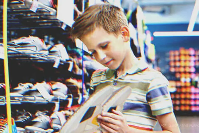Boy gives up dream shoes to buy boots for poor classmate