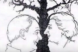 Very few people can find all the faces in this tree – are you one of the gifted?